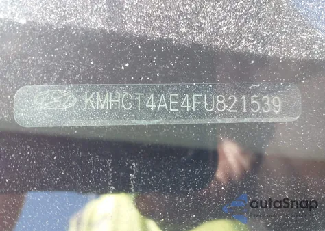 2015 Hyundai Accent Gls z USA, uszkodzony, nr VIN KMHCT4AE4FU821539